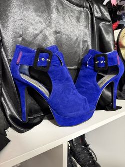 Blue Stilettos