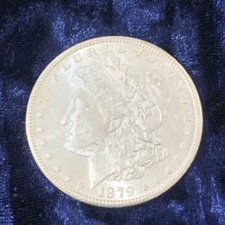 1879-S BU Morgan Silver Dollar 