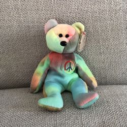 TY Peace Bear Collectible 