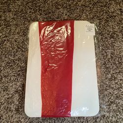 Frederick's of Hollywood vintage stockings, color red, size: Average 