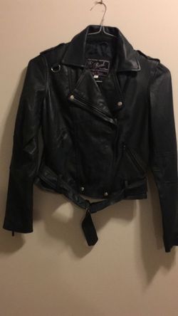 Genuine Leather Jacket - Women