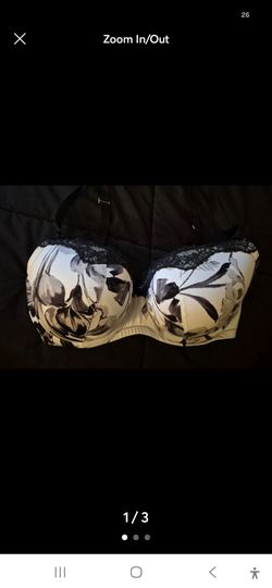 Cacique Floral Printed Push Up Bra 38F