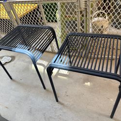 2 Side Table/ Chair
