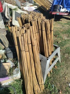 4Ft Bamboo Stakes 20stakes for $10, 110 stakes for $50, 230 stakes for $100, 500 stakes for $200