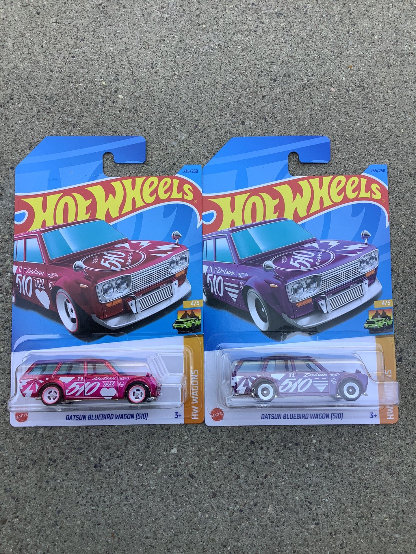 Hot Wheels Super Treasure Hunt Datsun Bluebird Wagon 510