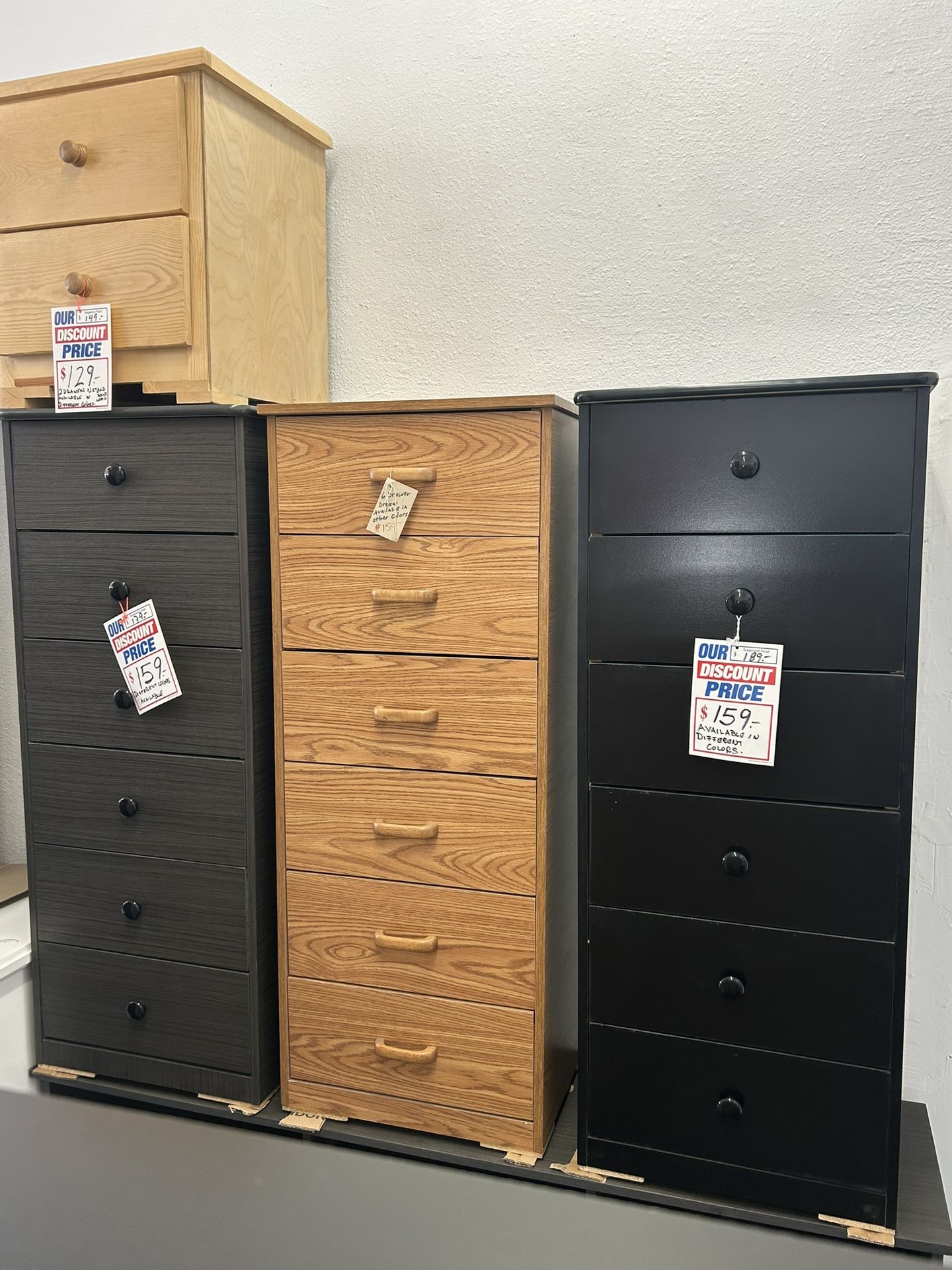 6 Drawers Lingerie Dresser Available In Different Colors/ Financing Available