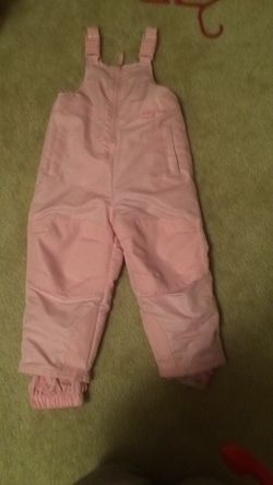 18 months snow shell bib