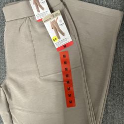 Mondetta Wide Leg Pant Tan Size Medium