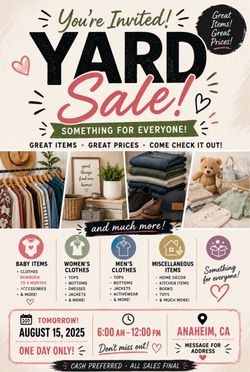Items for Sale!