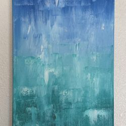 Abstract Oil Painting 10x30