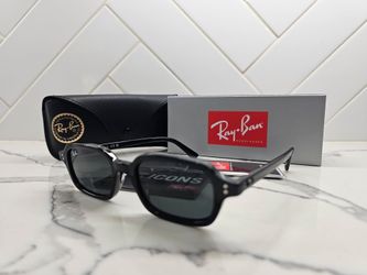 NEW RAY-BAN RB4455 ZURI BIO-BASED 51mm BLACK FRAME W/ GRAY LENS