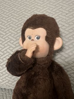 Vintage Knickerbocker Aba Daba the Thumb Sucking Monkey 10 Inch toy 1980s
