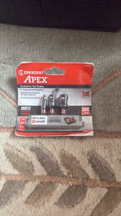 Crescent Apex 2" Impact Socket Adaptor Set