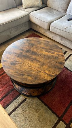 Coffee table, lift top with storage underneath