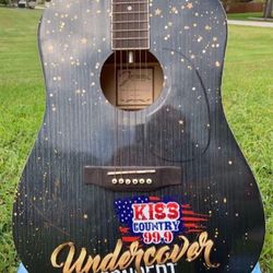 Acoustic Guitar Signed By Country Music Artist Dylan Scott 