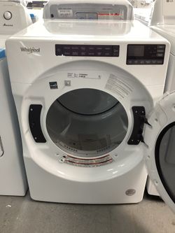 Sanitize Cycle Wrinkle Shield™ Option Dryer By Whirlpool