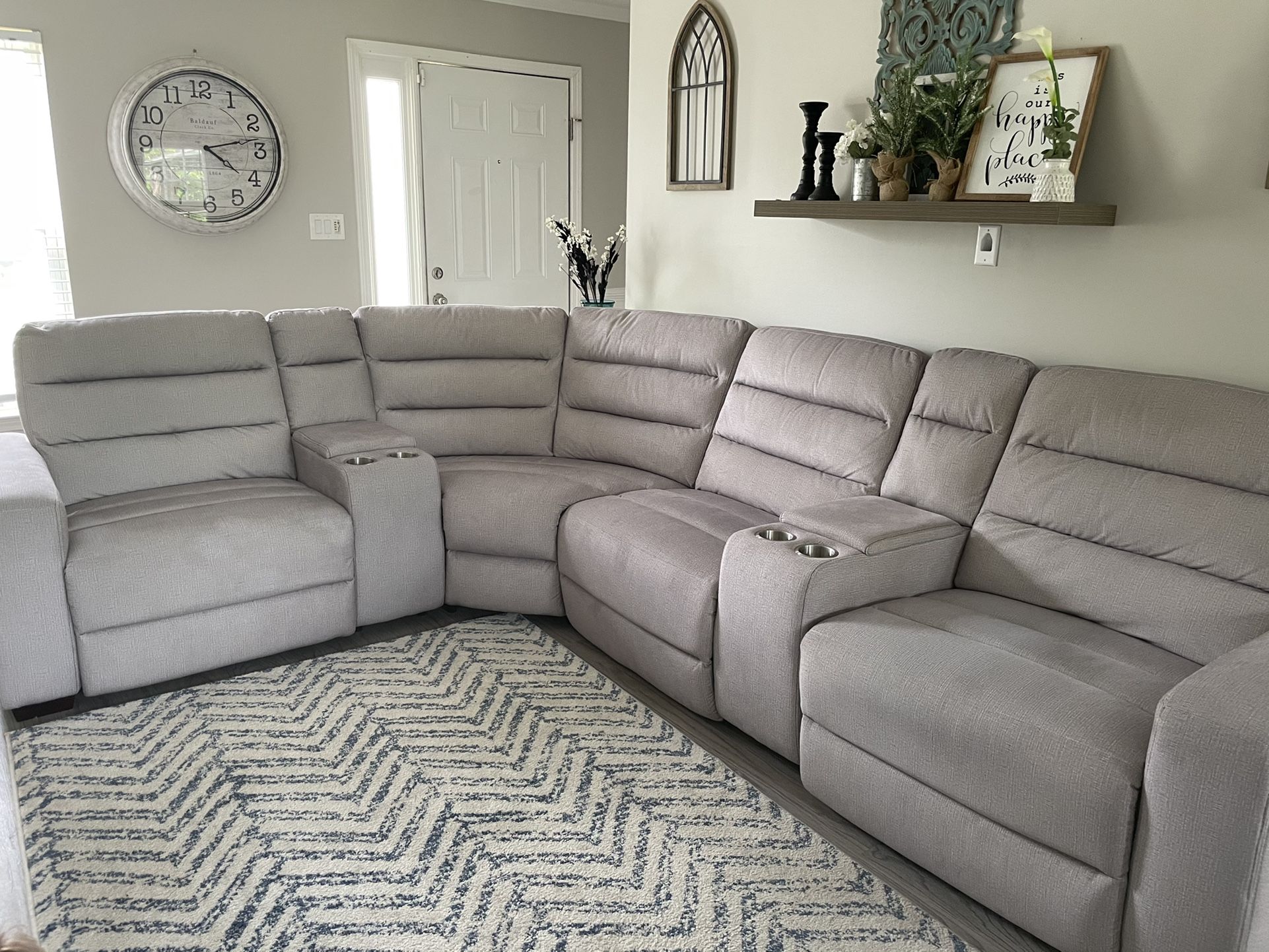 Runyon Canyon Platinum 6 Pc Power Reclining Sectional