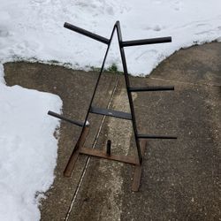 Olympic 2” / Standard 1” weight Plate rack tree weights plates storage hole size stand holder Large