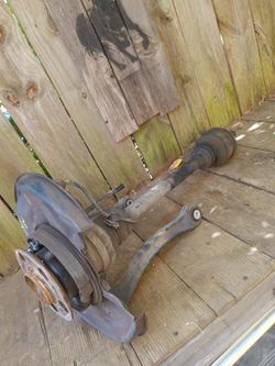 2004-2008 Chrysler crossfire rear left wheel barring axle