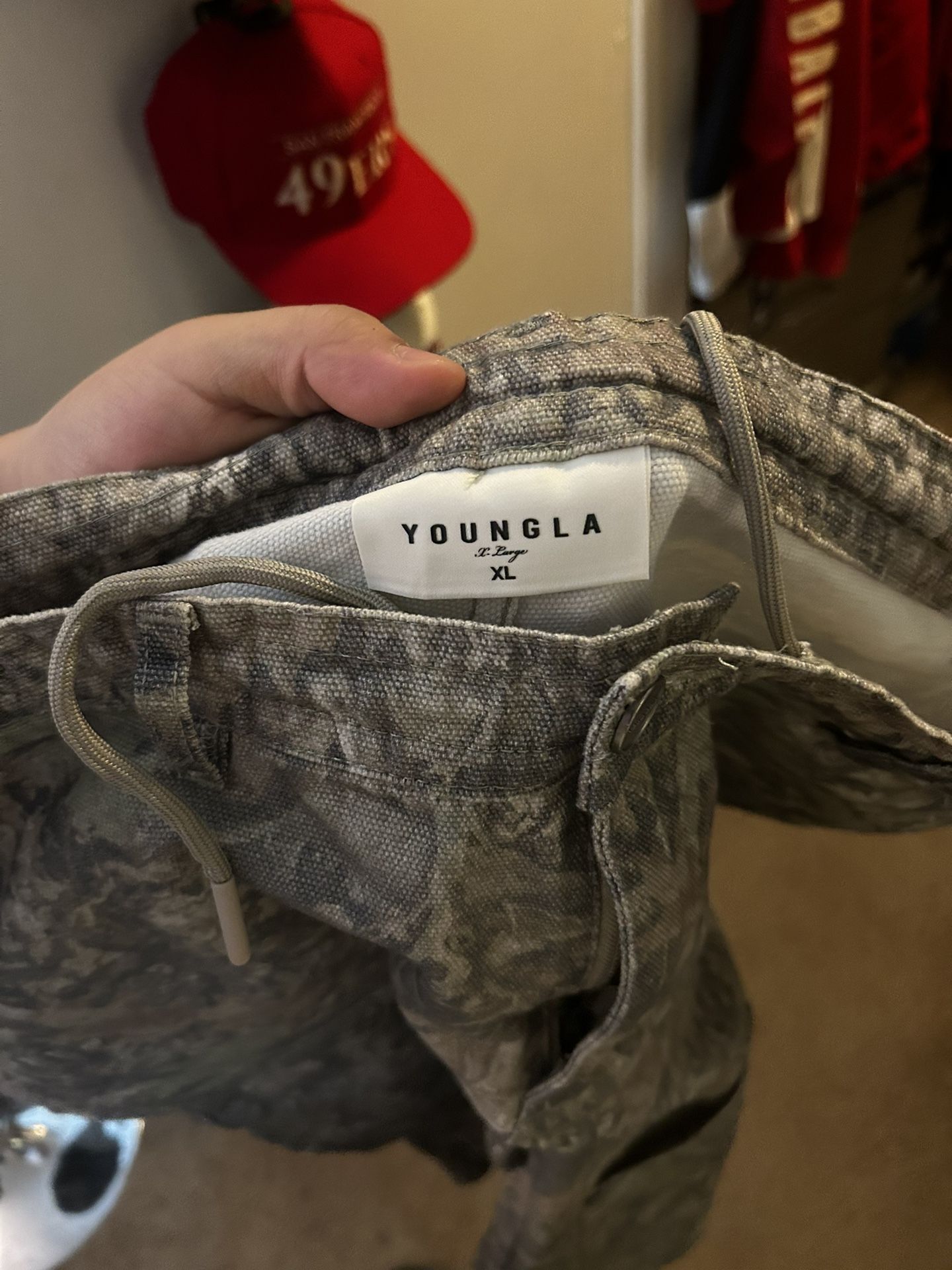 YoungLA Camo Jeans
