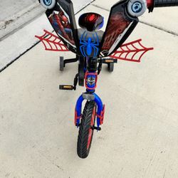 Spider-Man Kids Bike w/ Training Wheels – Good Condition