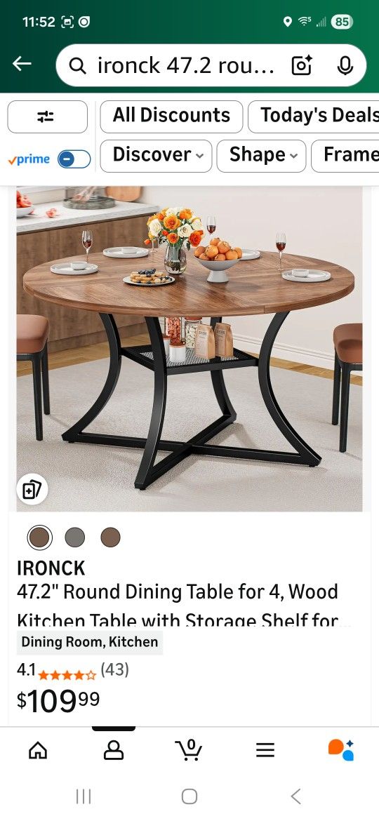 New Dining Table  -  Still In Box!!