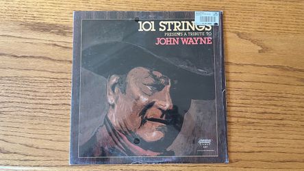 101 Strings Tribute to John Wayne Vinyl LP