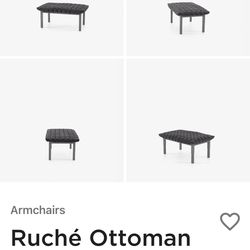 Authentic Ligne Roset Ruché Ottoman