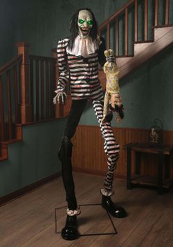 Halloween Animatronic Lifesize 7' Evil Sweet Dreams Clown Prop Seasonal Visions