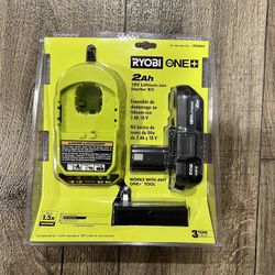 Ryobi 2ah Battery And Charger Kit