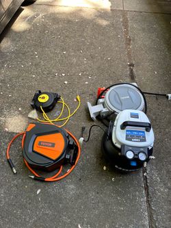 Vevor air hose and water hose reels OBO