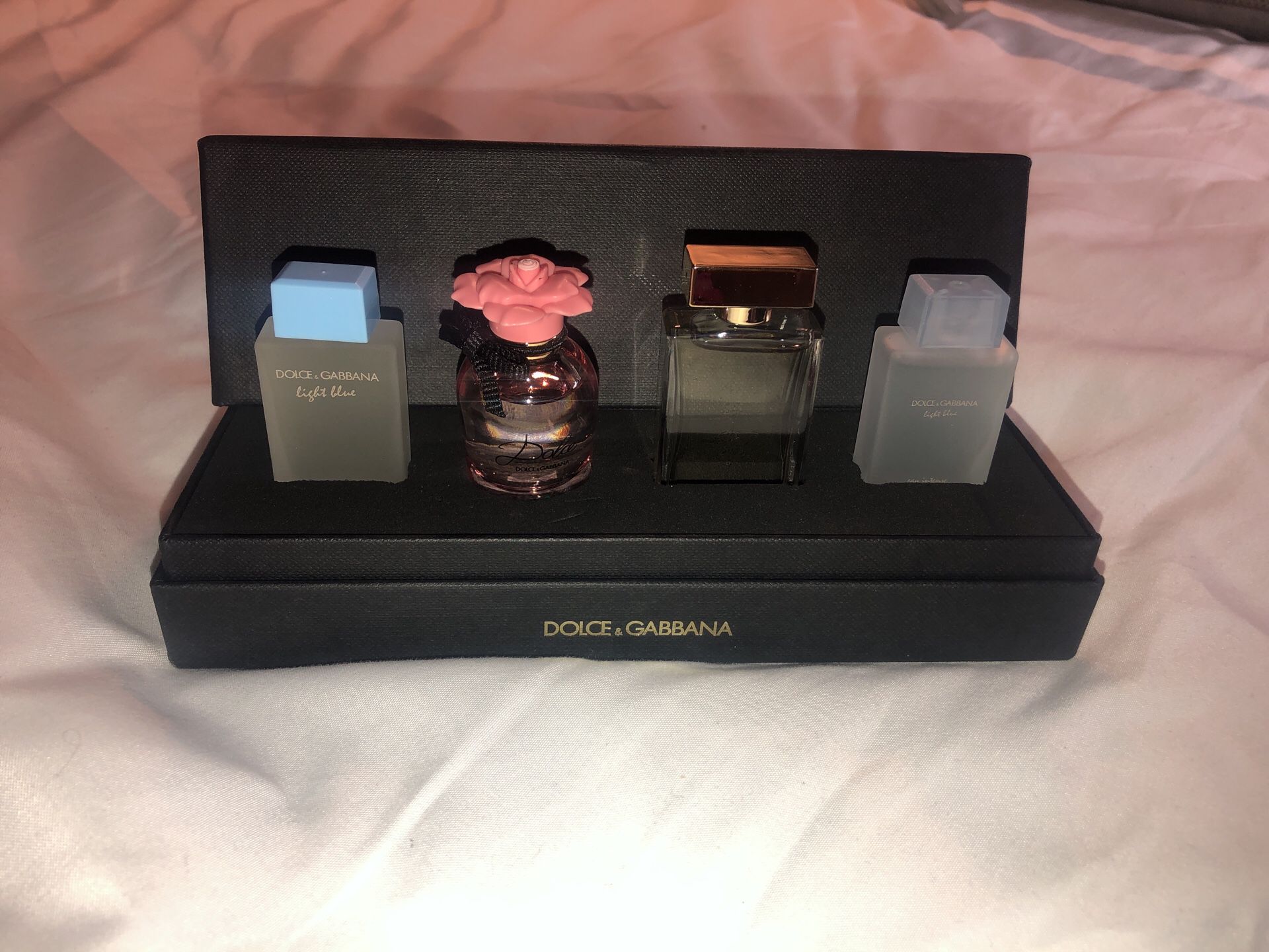 Dolce and Gabbana 4 pc mini perfume set