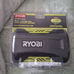 Ryobi 40v Lithium-ion 4 Ah Battery (Brand New)