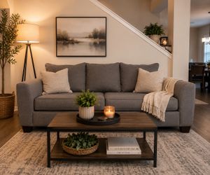 🛋️ Oversized Gray Sofa – Modern, Spacious & Super Comfortable – OBO