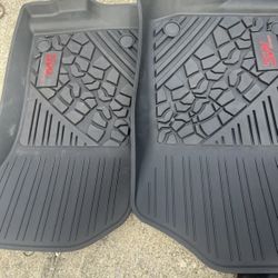 3W Floor Mats for Jeep Gladiator 2020 2021 2022 2023 All Weather TPE Floor Liner