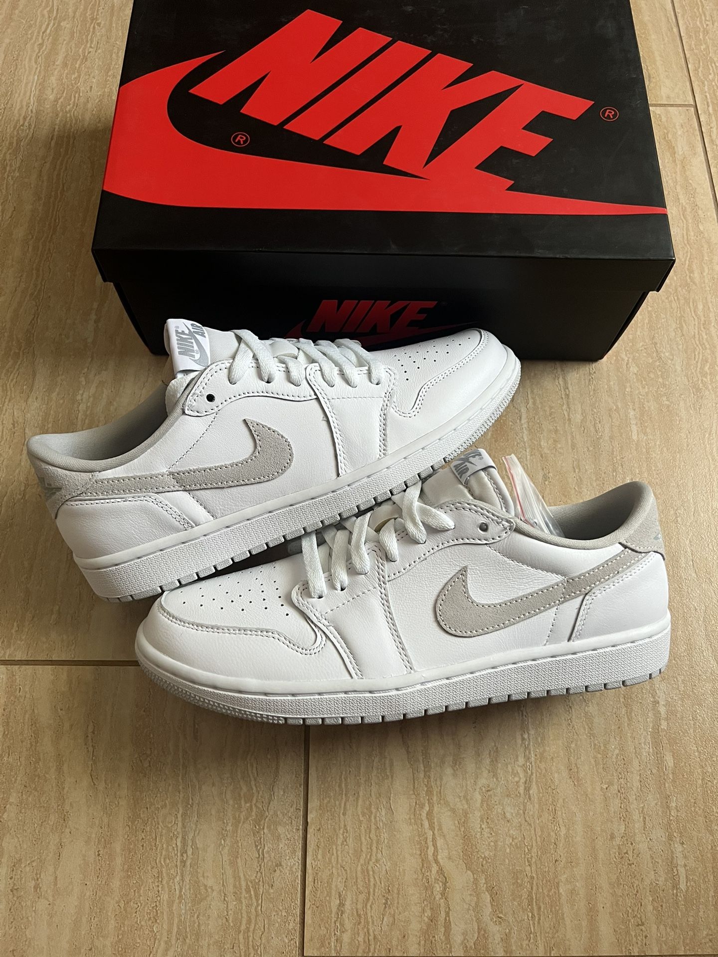 Jordan 1 Low OG Neutral Grey Size 10.5W / 9M