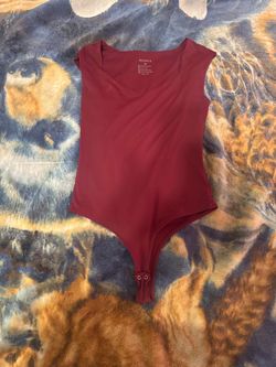 Reoria Burgundy Bodysuit Size Medium