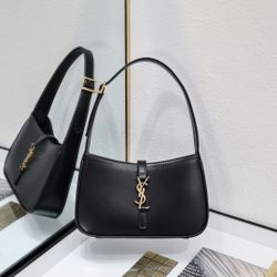Women's black underarm bag