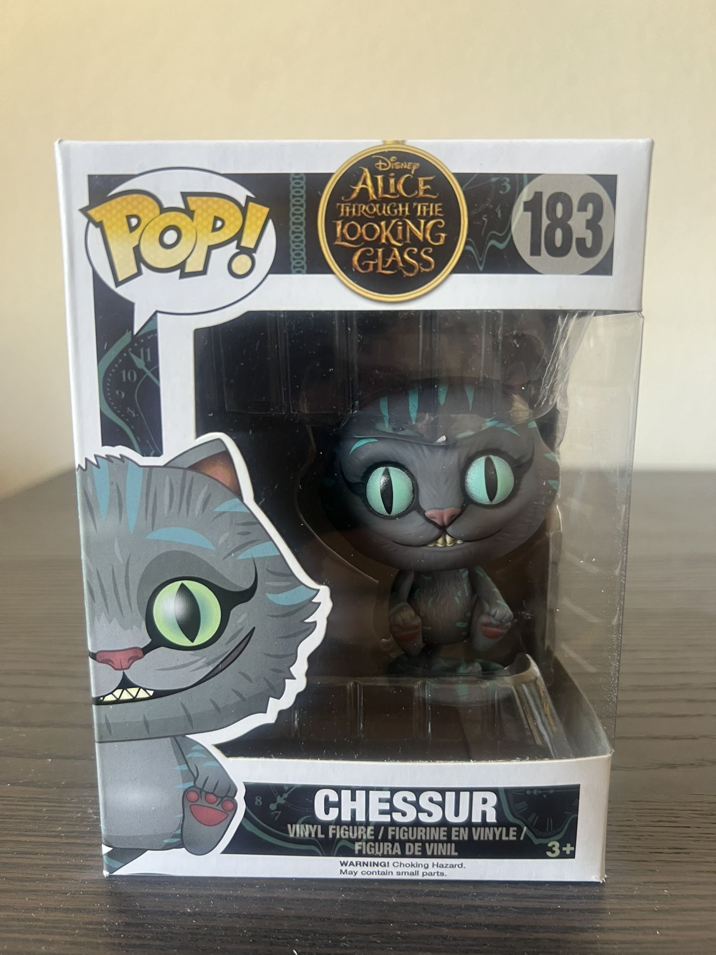 VAULTED Cheshire Cat Alice Through Looking Glass Funko Pop 183 Disney Wonderland Chessur