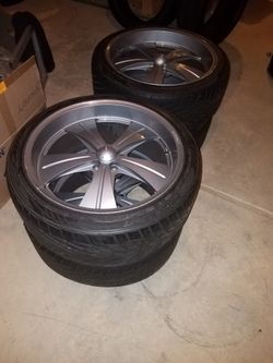 22 inch Grey Moto Forged Wheels