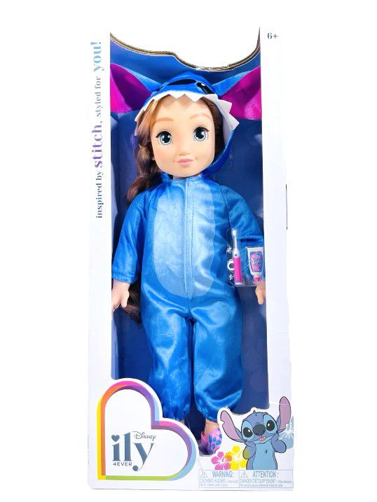 Disney 'Ily 4Ever' Doll Inspired By Stitch - Moveable 19" Tall *NIB*
