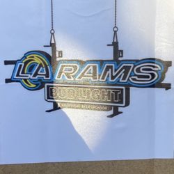 RAMS Budlight LED Sign 
