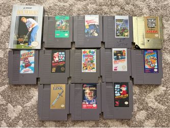 Nintendo nes games 25 each