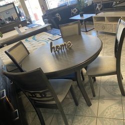 Grey Round Table Set ¡¡NEW IN STOCK!!