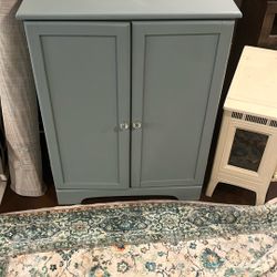 Old Wooden Cabinet Painted
