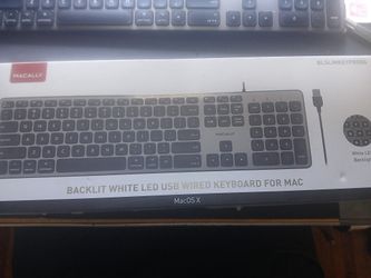 MACALLY ultra Slim Key Board 