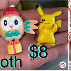 $8 for Both Pokemon figures ready to Battle like new