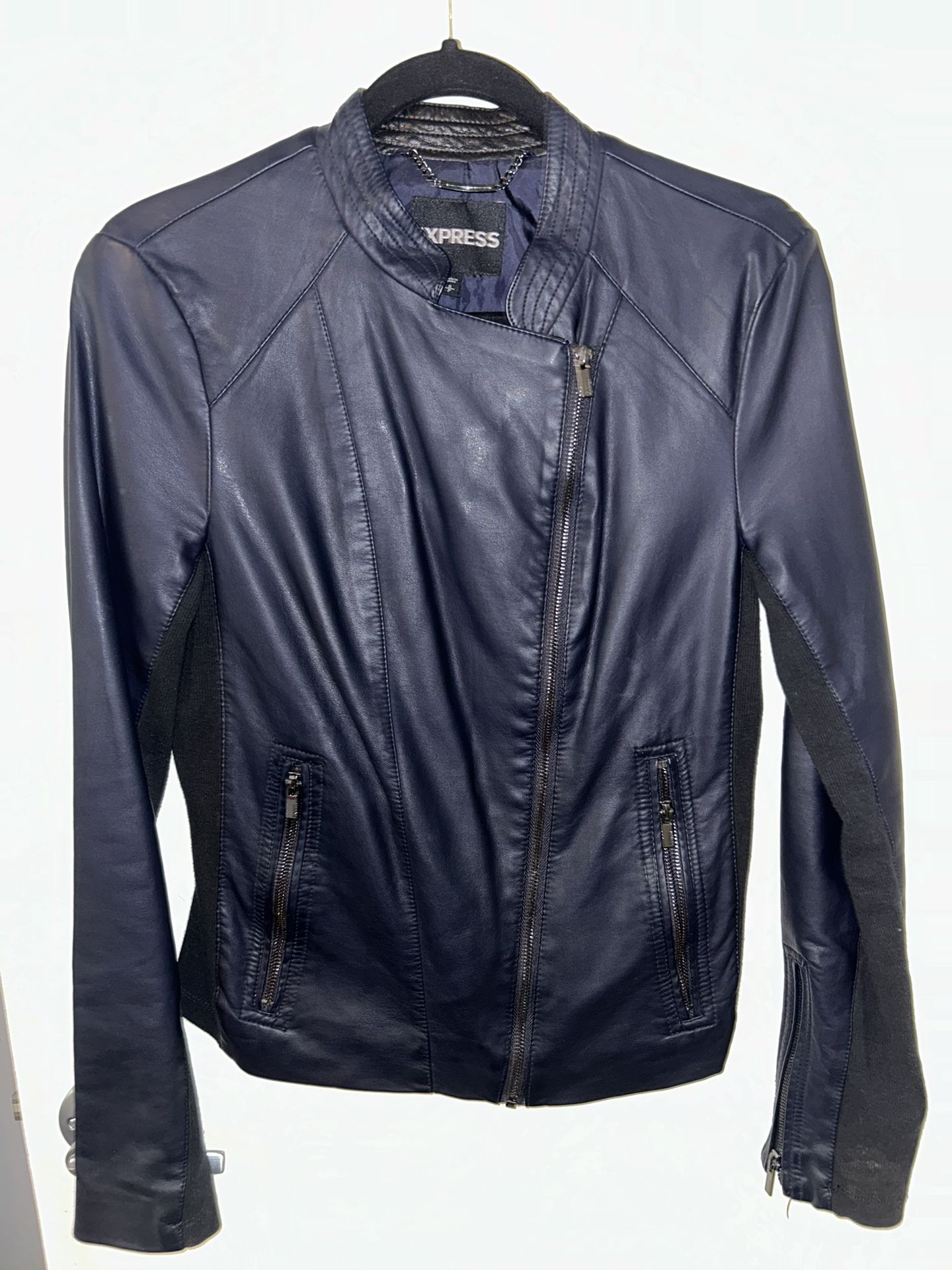 Express Women's Leather Jacket Size Small