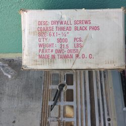 Drywall Screws....$25