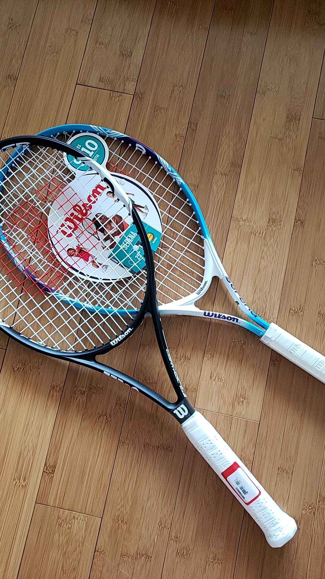 Tennis Racket Wilson Federer Control 103 + Serena 25"